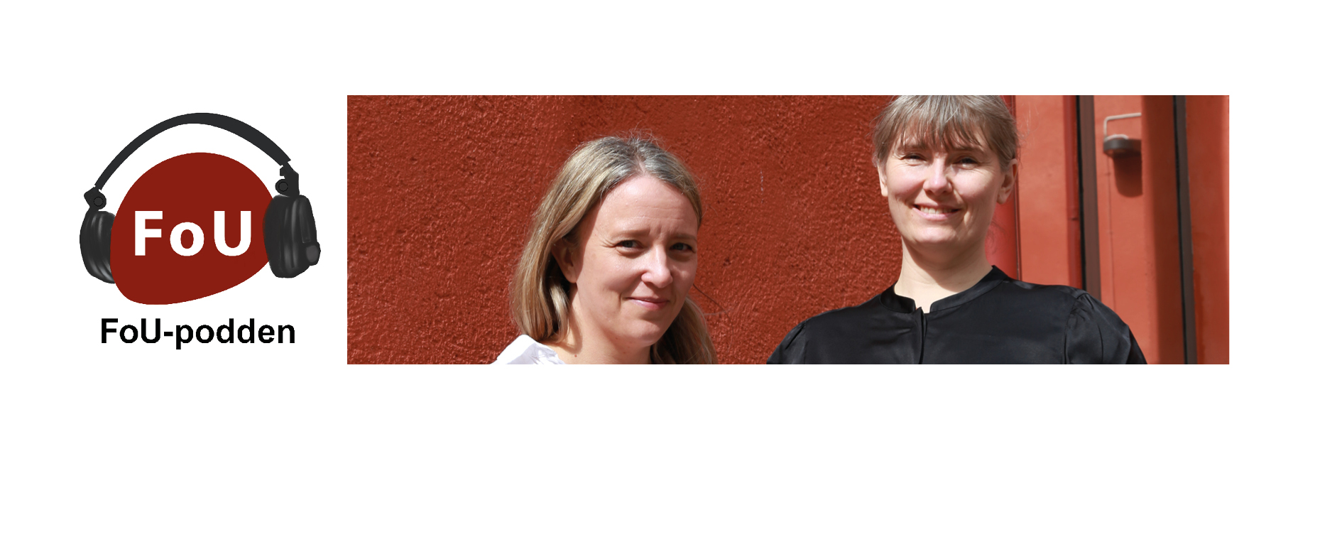 Poddlogga och bilder på deltagarna Sophie Josephson och Lina Larsson