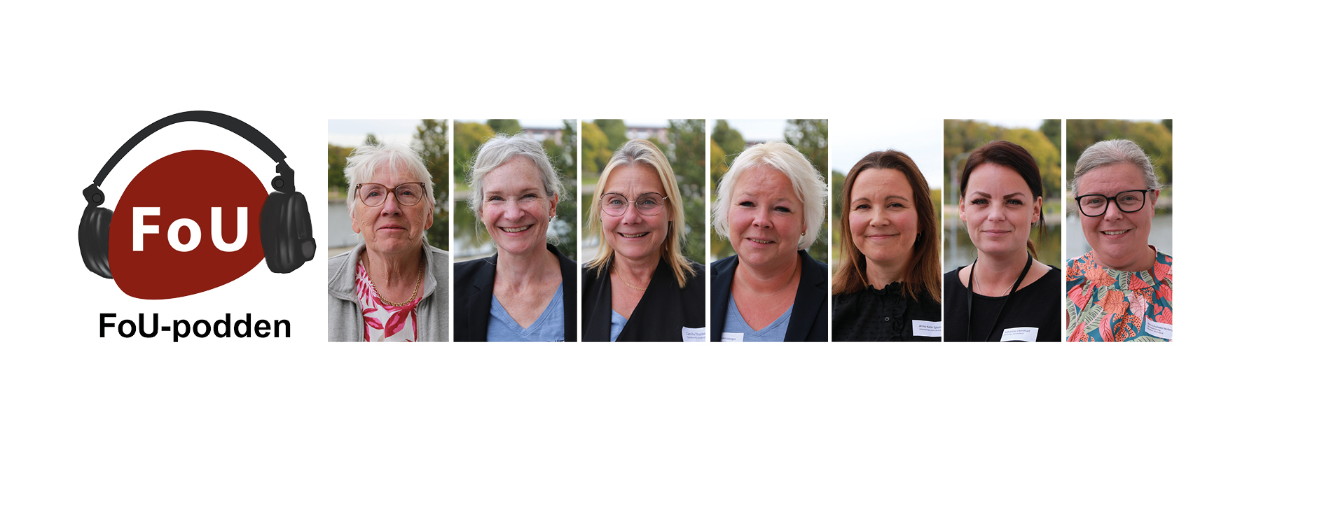 Poddloggan och deltagarna i avsnittet 