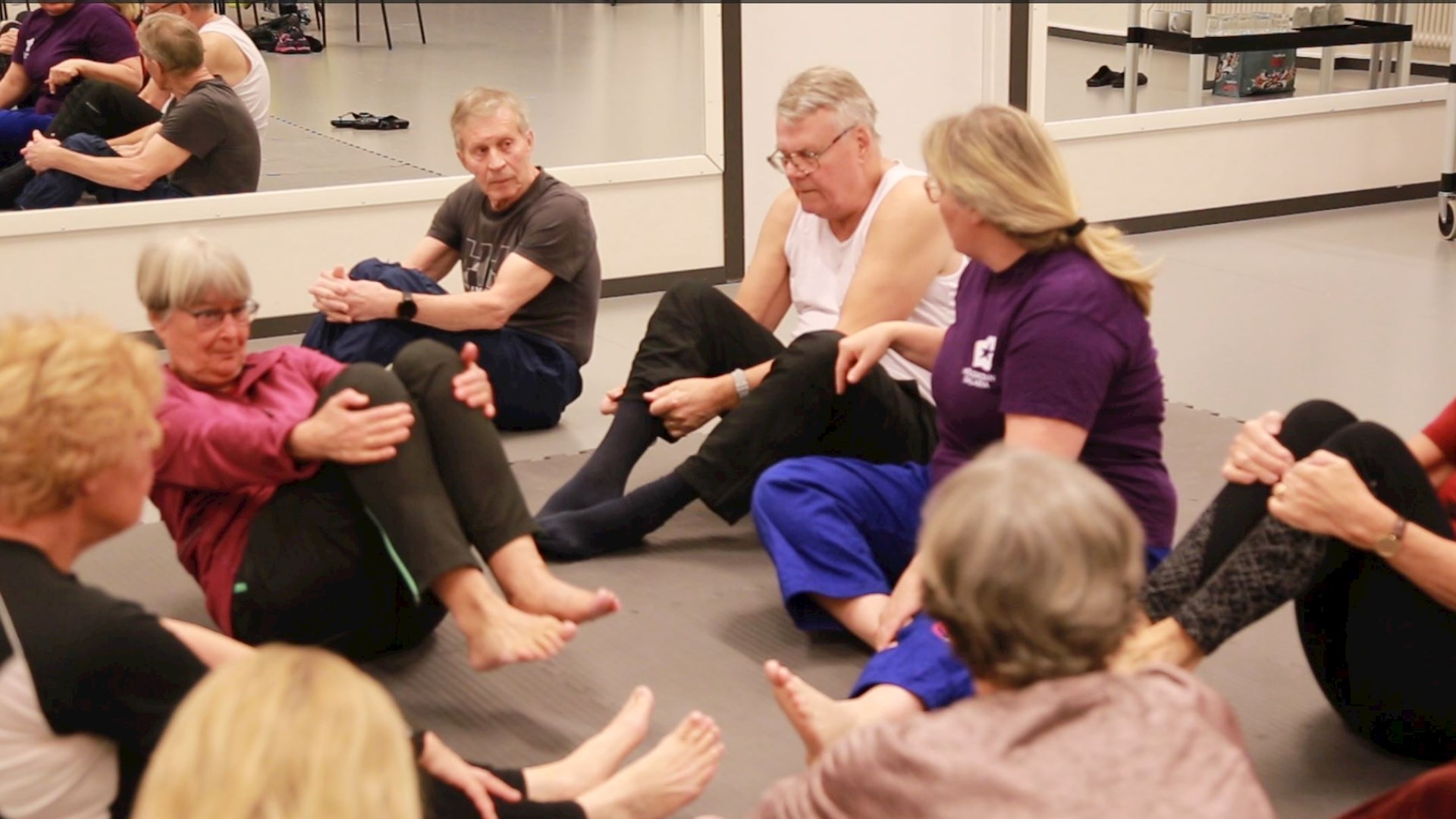 En bild från FallFitness-utbildningen